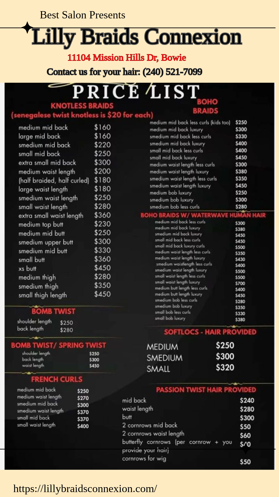 Lilly price list